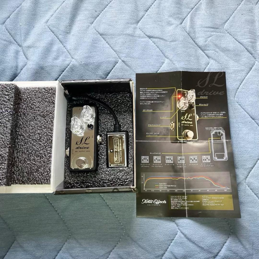 Xotic SL drive エキゾチック オーバードライブ 限定18V付き