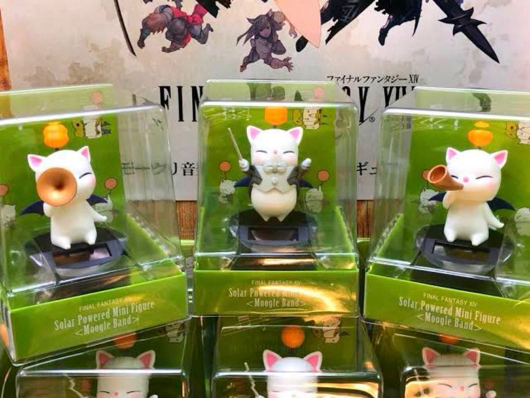 ファイナルファンタジーXIV FF14 モーグリ音楽隊 ミニソーラーフィギュア
