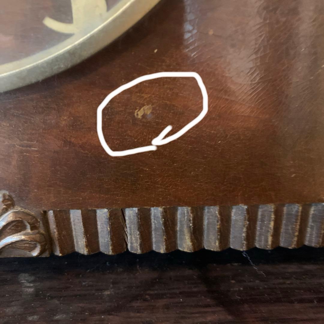 ホ*ウ様 アンティーク置き時計　ユンハンス