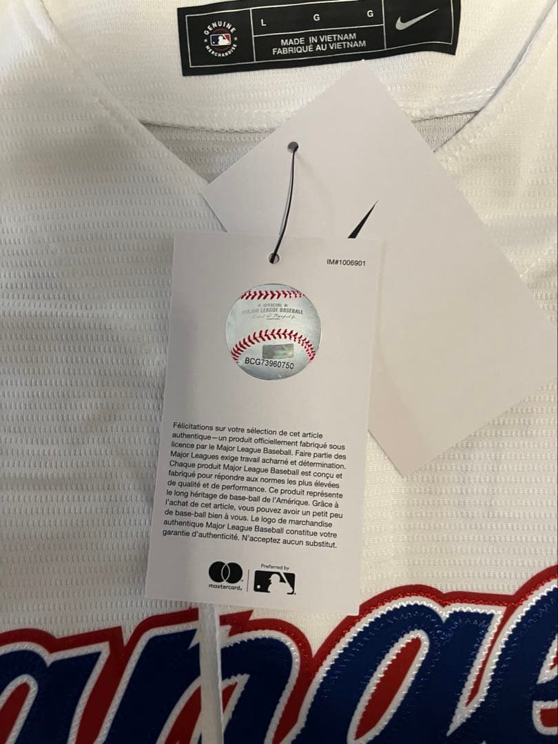 デグロム テキサス レンジャーズ 直筆サイン入りユニフォーム