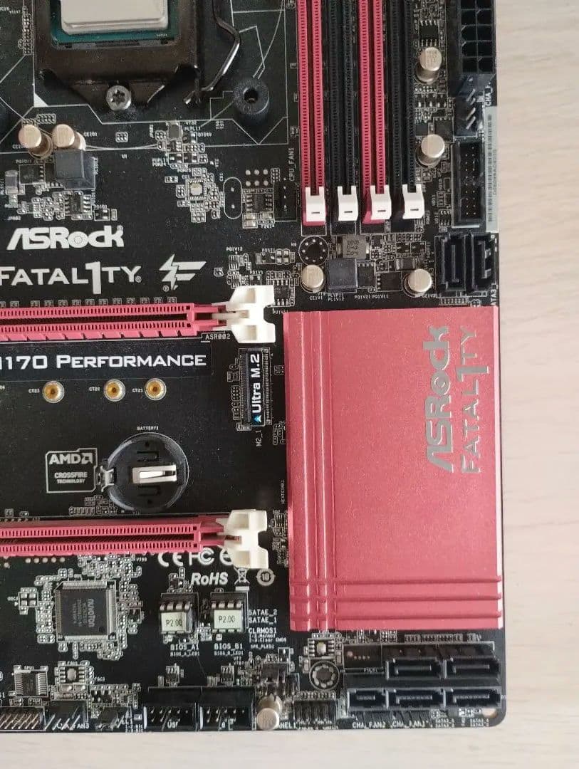 CPU： i7-6700K、MB：ASRock H170 PERFORMANCE