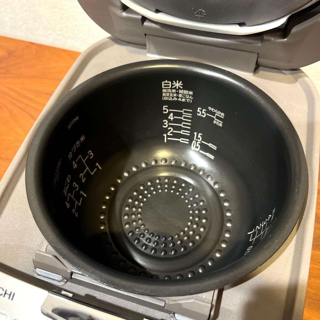 美品　炊飯器 5.5合炊き IH圧力＆スチーム ふっくら御膳 RZ-TS104M