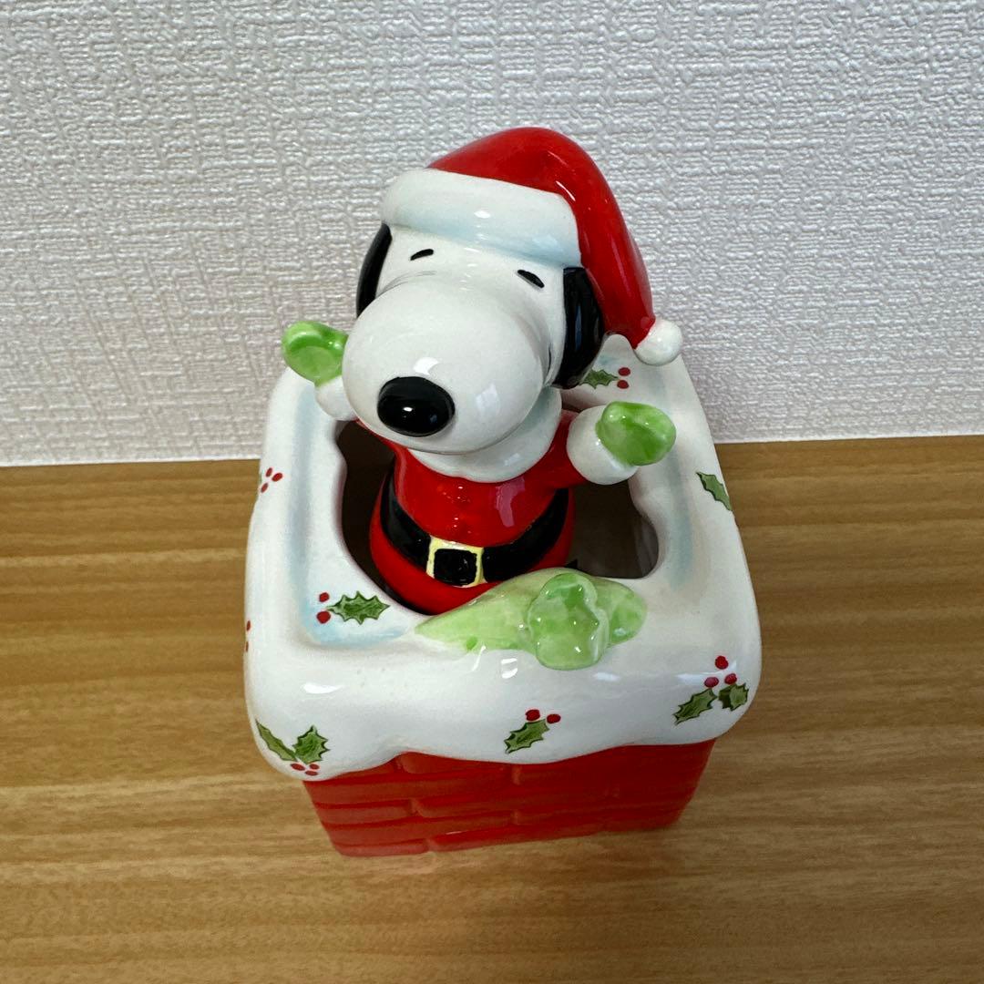スヌーピー サンタ　オルゴール　schmid snoopy peanuts