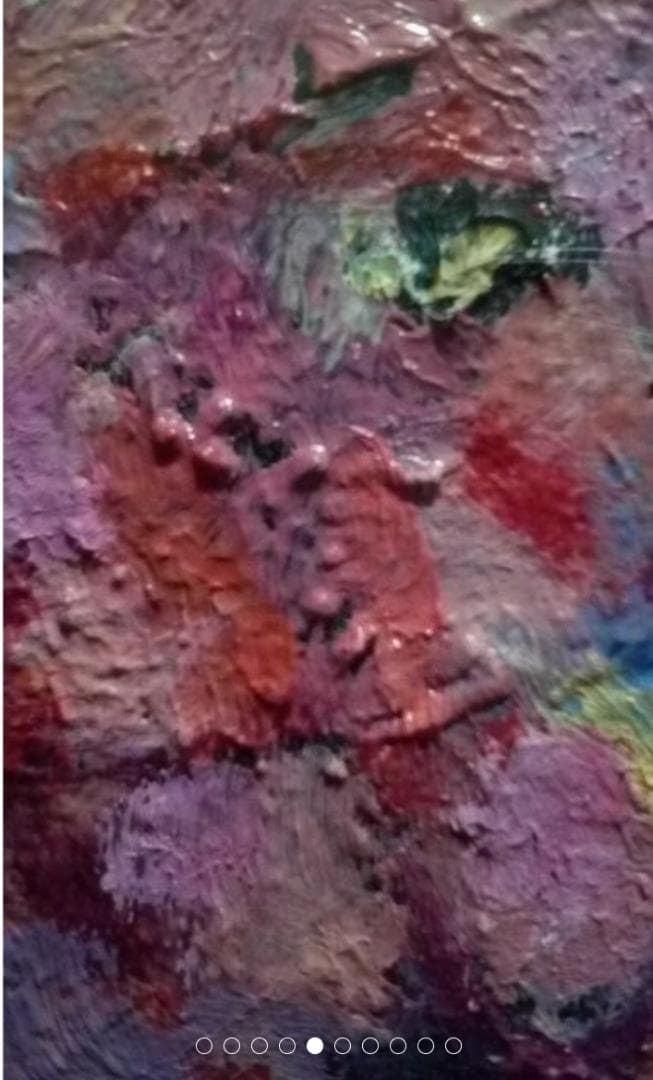 佐藤哲也あじさい油彩8号小樽出身ル・サロン奨励賞受賞フランス国際展真作最終値下げ