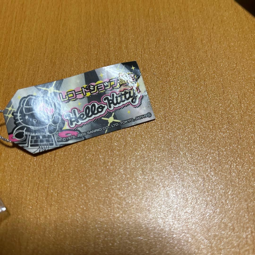 ハローキティ 根付 ストラップ ご当地 レコードショップ限定