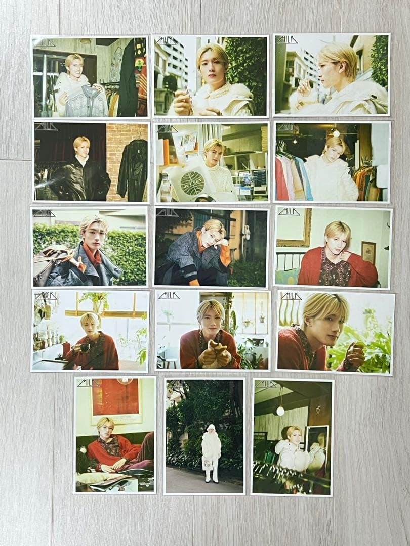 M!LK 山中柔太朗 生写真 114枚 まとめ売り