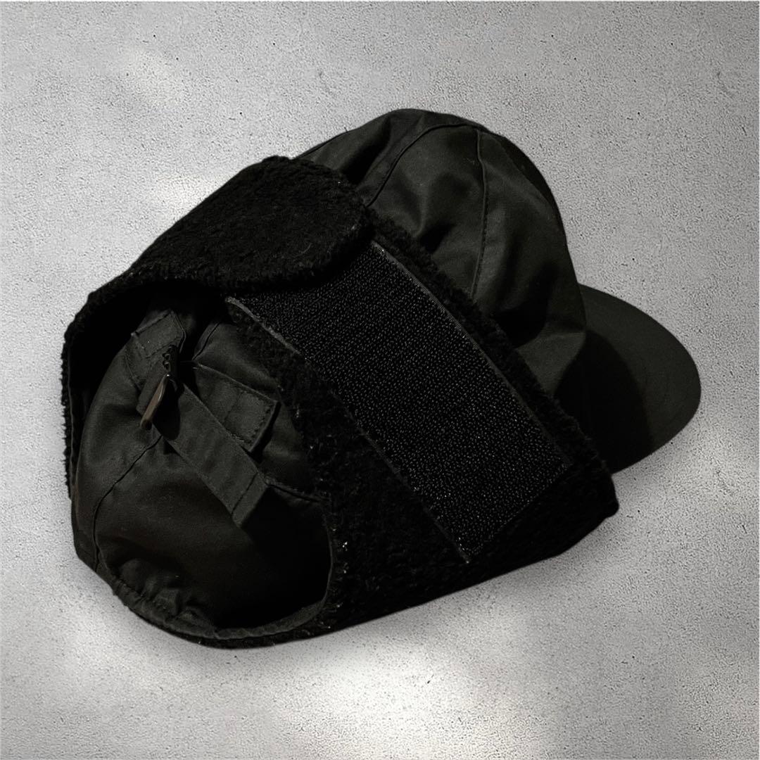 【LAD MUSICIAN】ウール イヤーフラップキャップ 黒