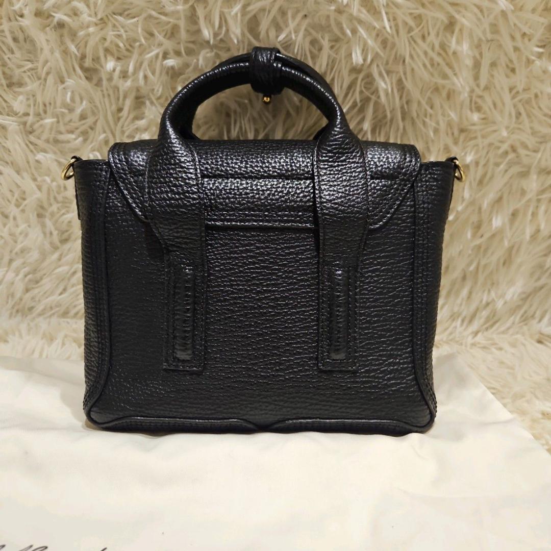未使用級 3.1 Phillip Lim パシュリ ミニサッチェルバッグ 黒 S