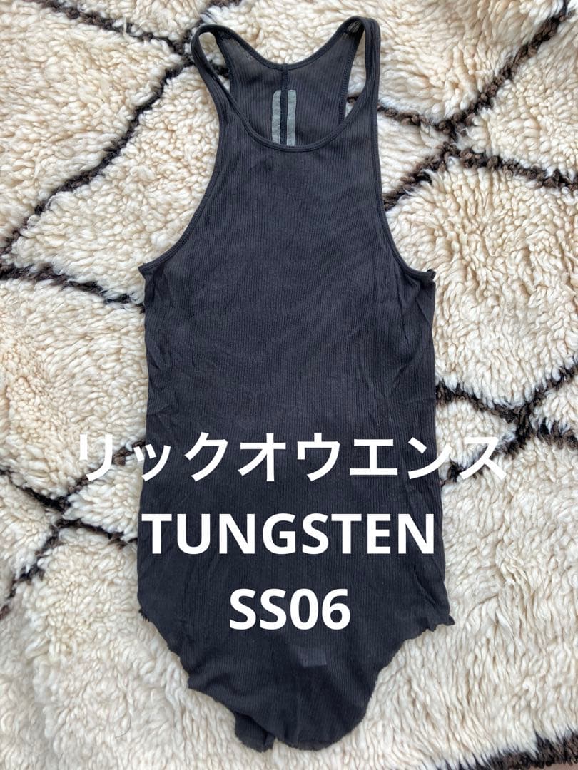 リックオウエンスTUNGSTEN 2006SS タンクトップ