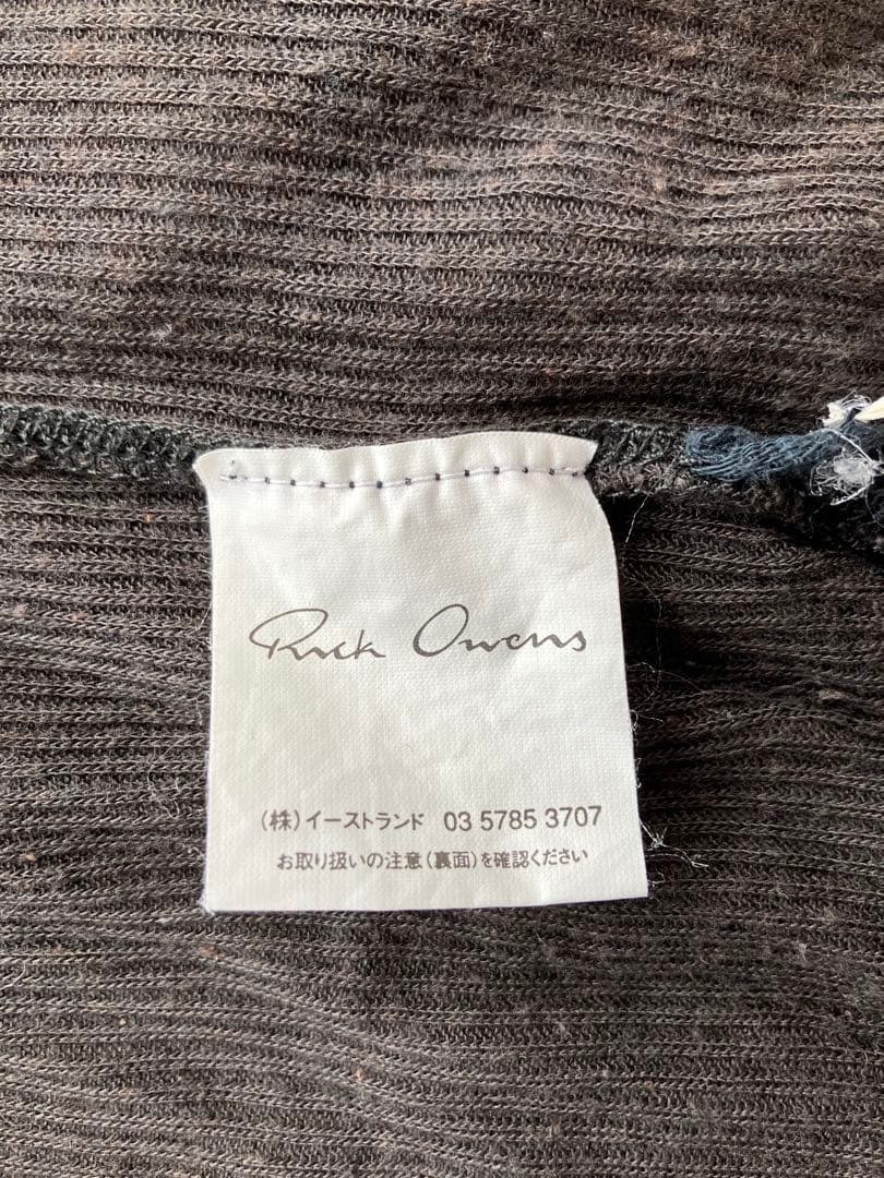 リックオウエンスTUNGSTEN 2006SS タンクトップ