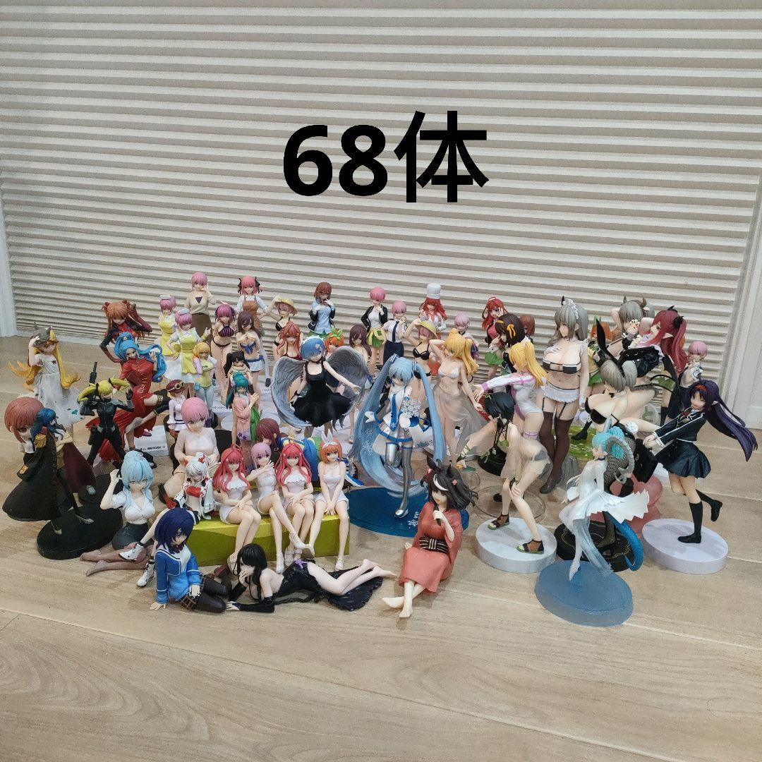 【68体まとめ売り】美少女アニメキャラクター フィギュアセット