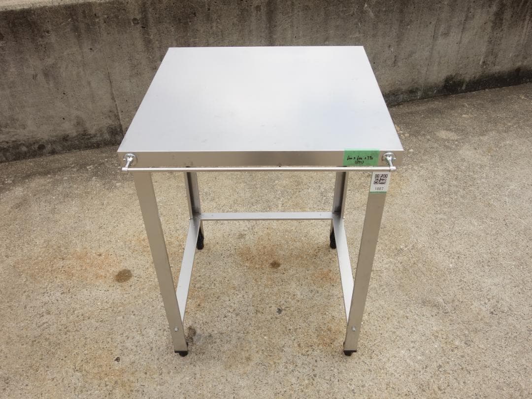 M▽業務用 厨房 作業台 棚 ステンレス (Fe1887)
