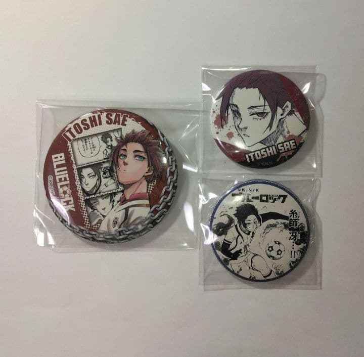 ブルーロック 糸師冴 プリンセスカフェ プリカフェ アニカプ 糸師凛 缶バッジ
