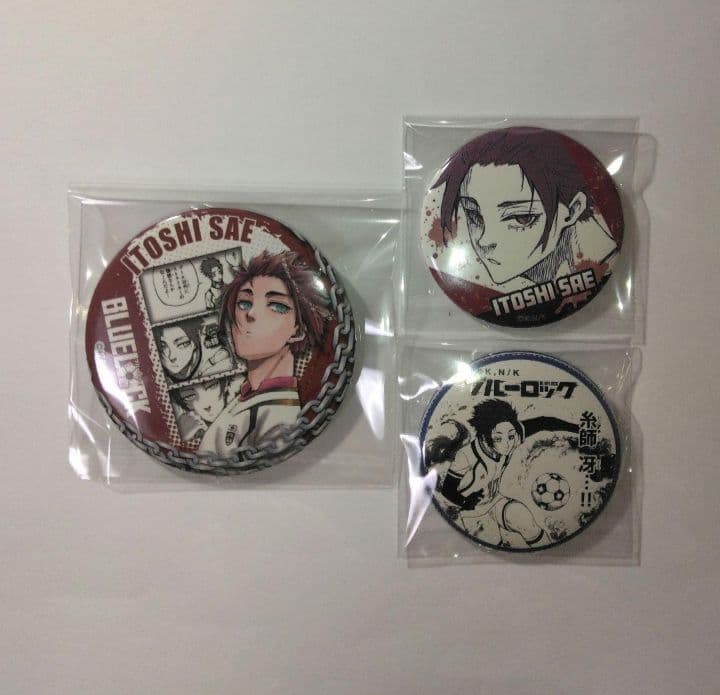 ブルーロック 糸師冴 プリンセスカフェ プリカフェ アニカプ 糸師凛 缶バッジ