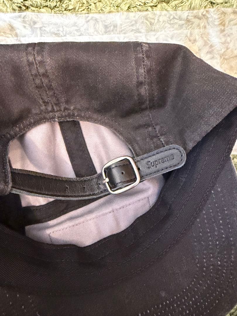 Supreme Washed chino Twill Camp Cap キャップ