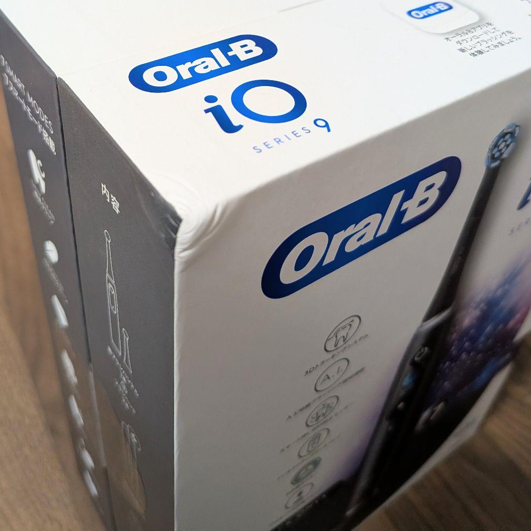 ブラウン オーラルB 電動歯ブラシ iO9 IOM92J22ACBK-W