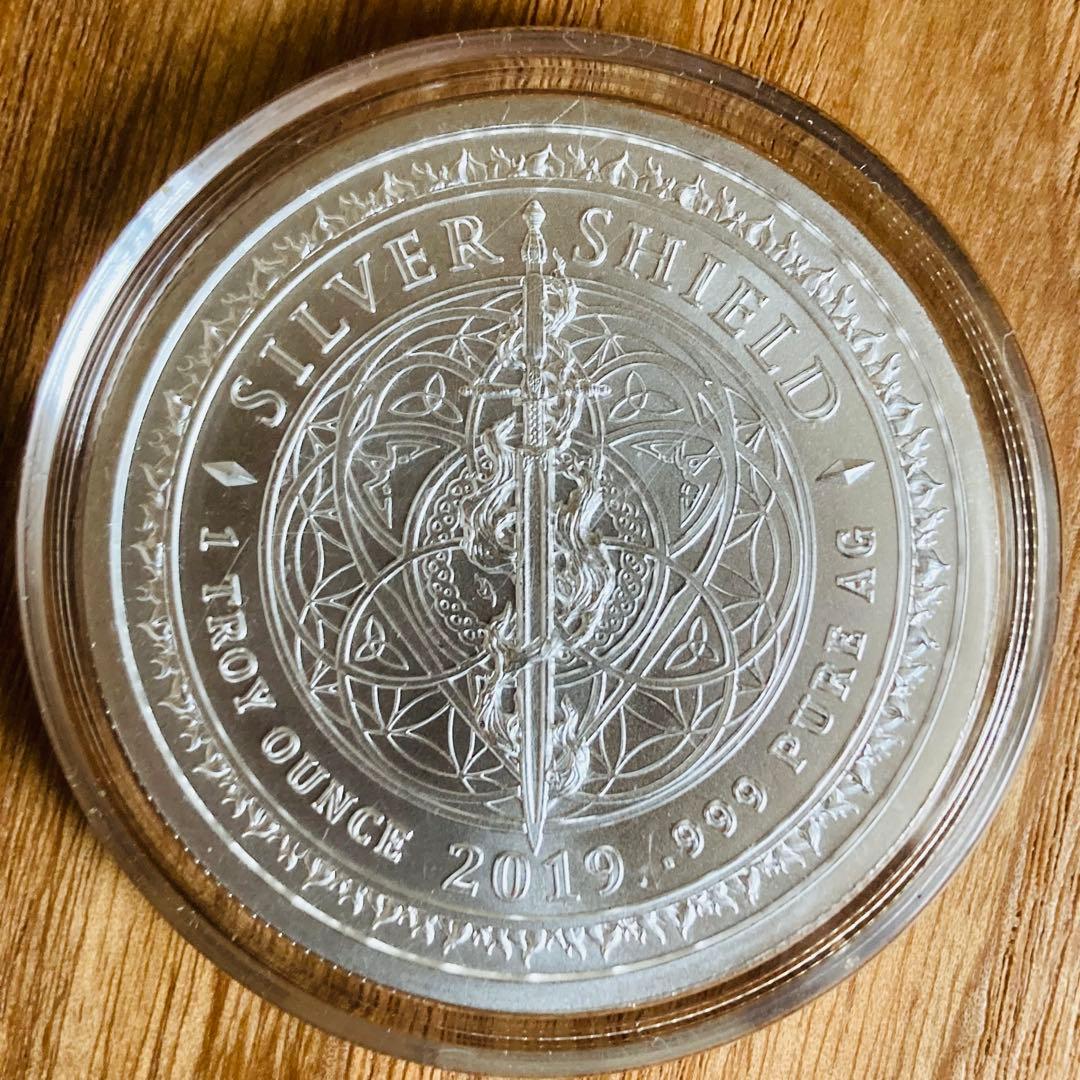 トランプ大統領　1オンス プルーフ銀貨　亥（猪）年　2019