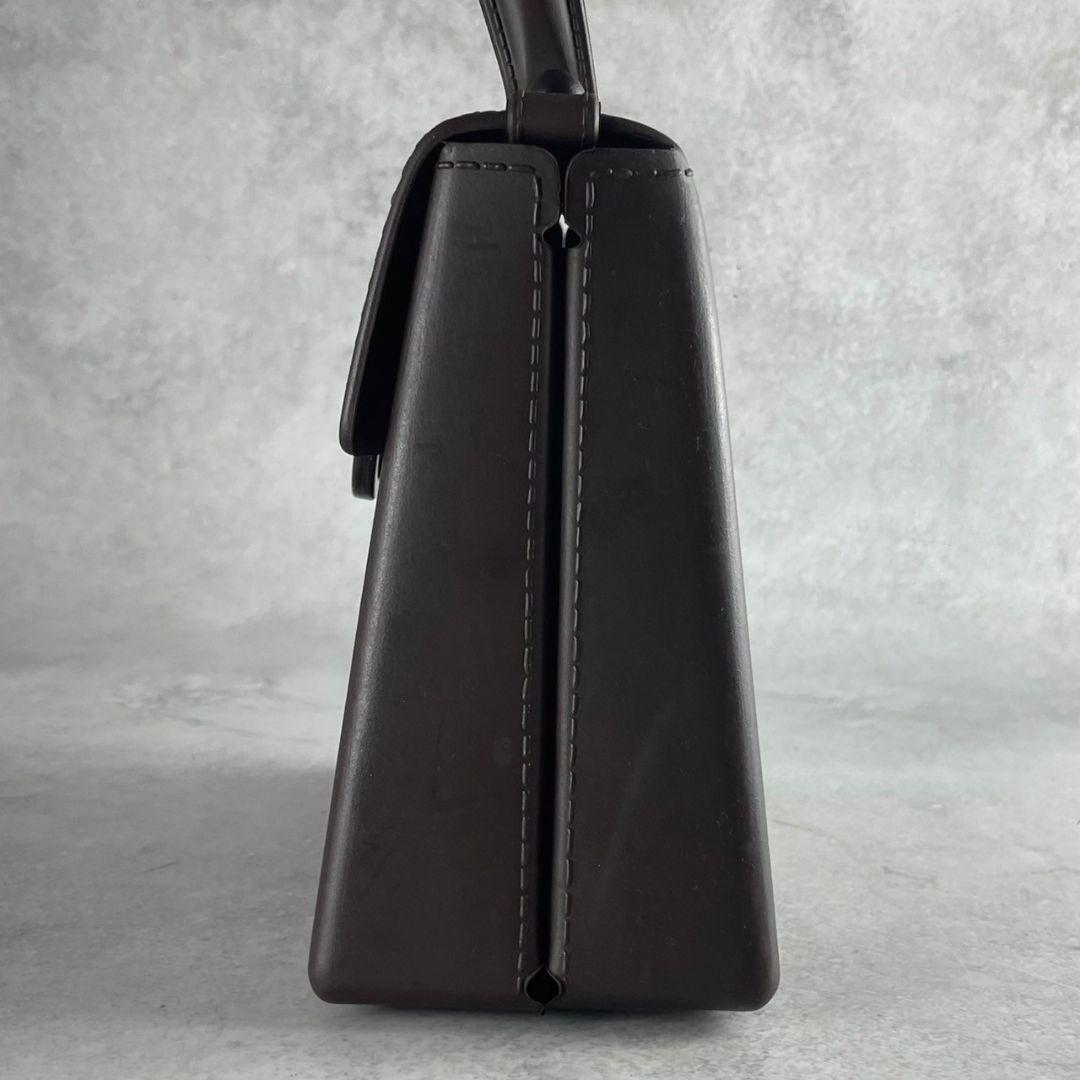 希少ラバー素材【Salvatore Ferragamo】ハンドバッグ　ガンチーニ