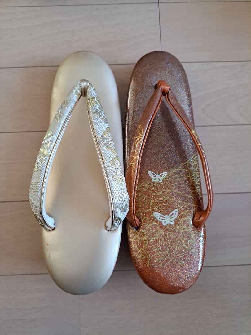 キンワシ印　高級和装用バッグ・草履セット