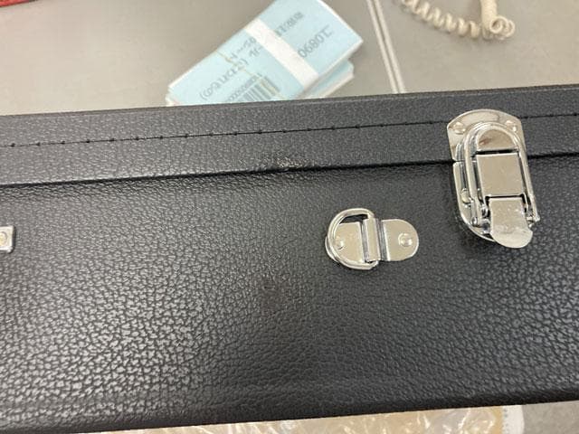 新品未使用(送料無料)9.980円　沖縄三線専用　訳有二丁入ふかふかハードケース