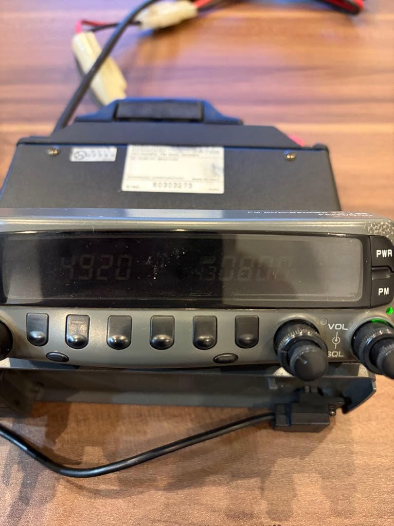 アマチュア無線ケンウッドTM-733S 画面球切れ