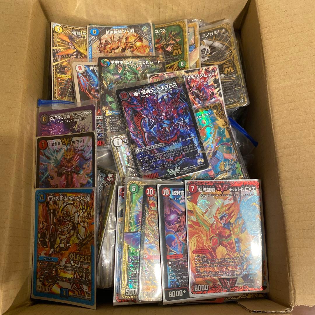 デュエルマスターズ 大量まとめ売り スリーブ付き未仕分 1箱 引退品