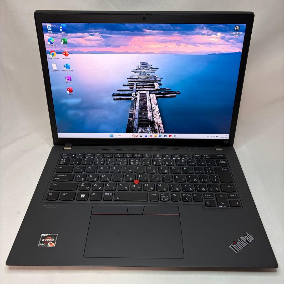 美品 ThinkPad X13 Gen3 Ryzen 5 6650U 16GB
