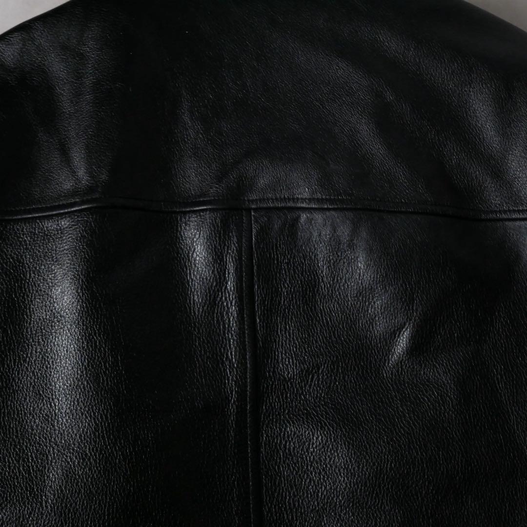 WILSONS LEATHER 90s シングル レザージャケット ブラック L