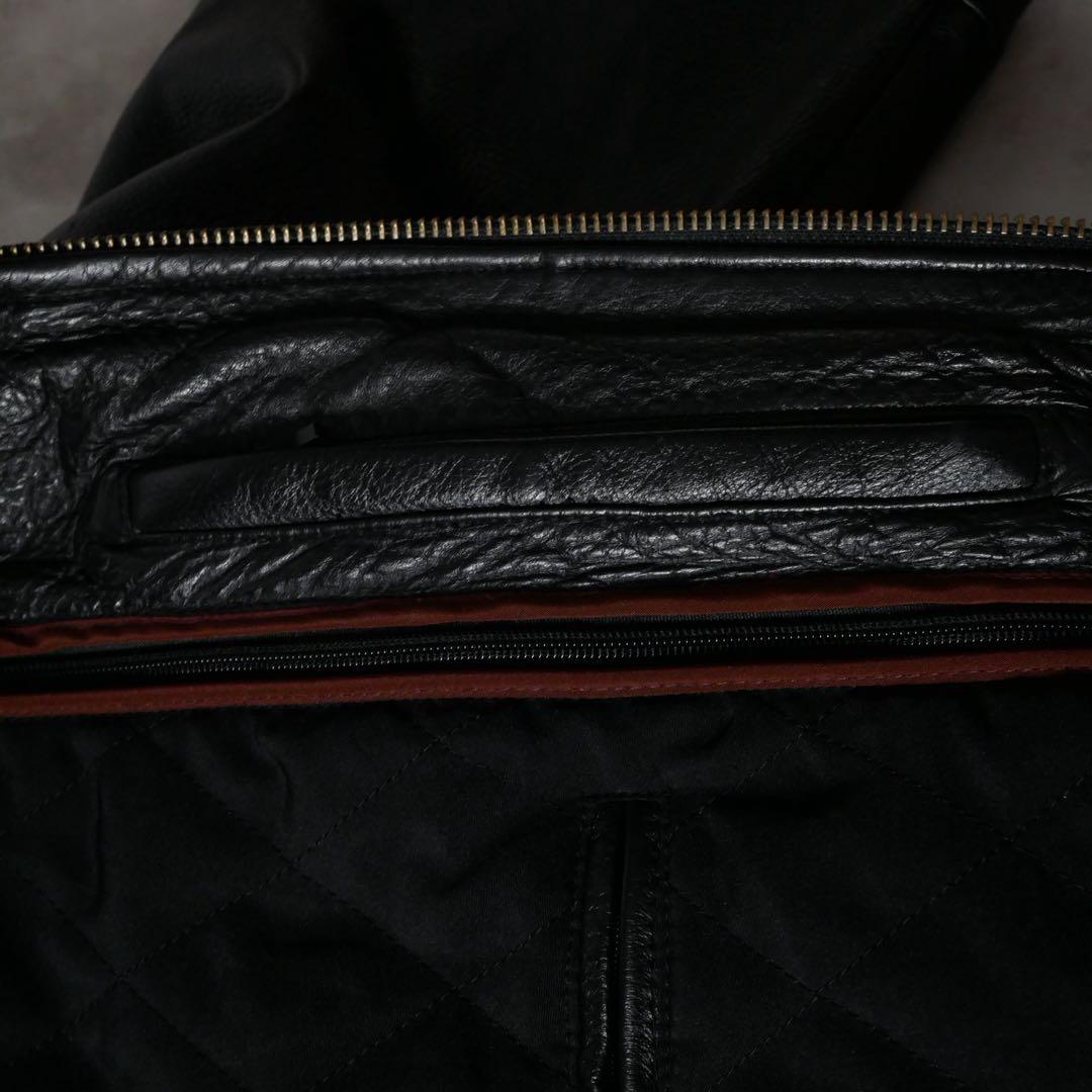 WILSONS LEATHER 90s シングル レザージャケット ブラック L