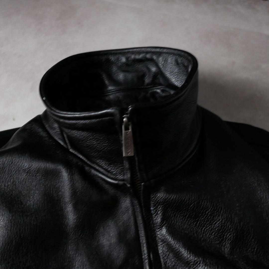 WILSONS LEATHER 90s シングル レザージャケット ブラック L