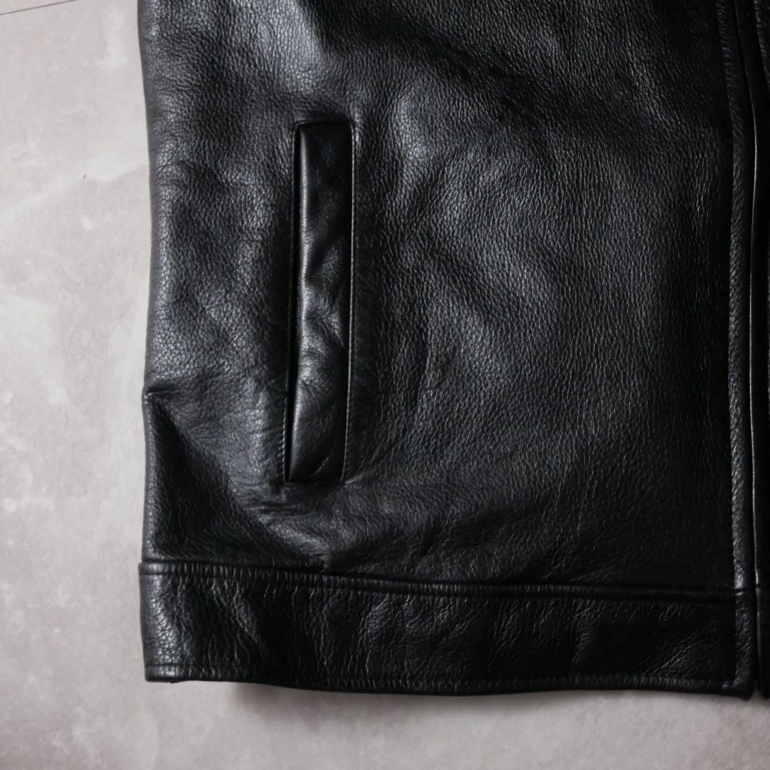 WILSONS LEATHER 90s シングル レザージャケット ブラック L