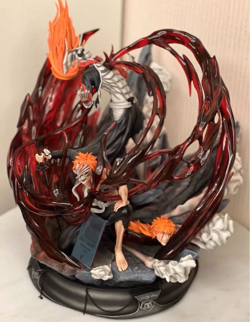 BLEACH 黒崎一護 ガレージキット ガレキ スタチュー⑤①X