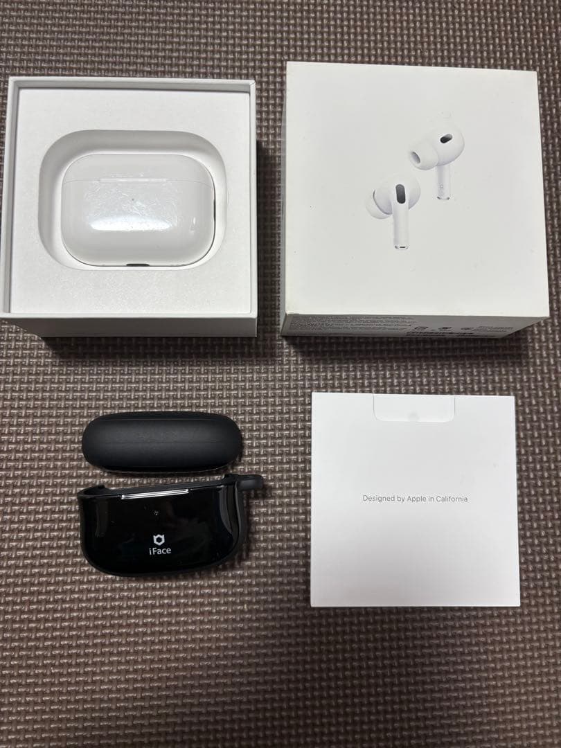 AirPods Pro 2 USB-C iFaceケース付き