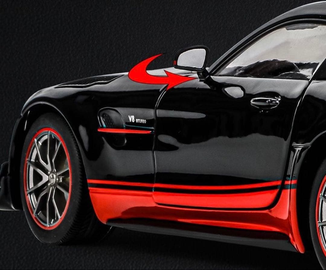 1/18 メルセデスAMG GT R ダイキャスト ライト音声付 新品