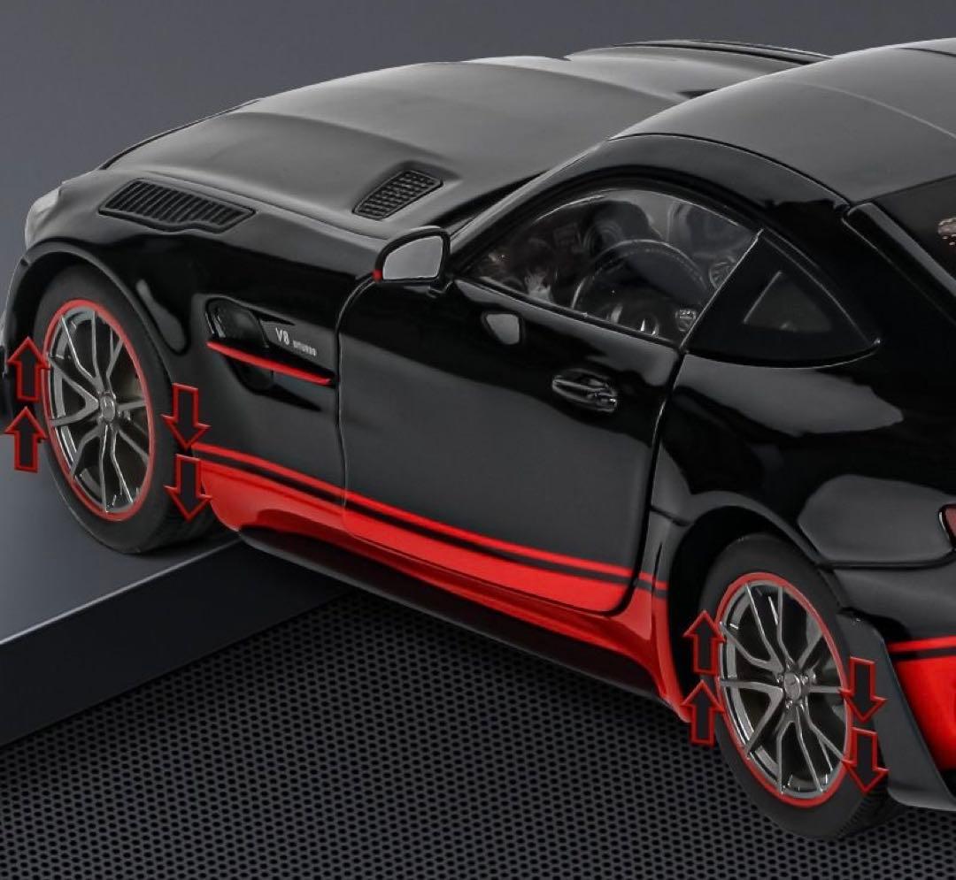 1/18 メルセデスAMG GT R ダイキャスト ライト音声付 新品