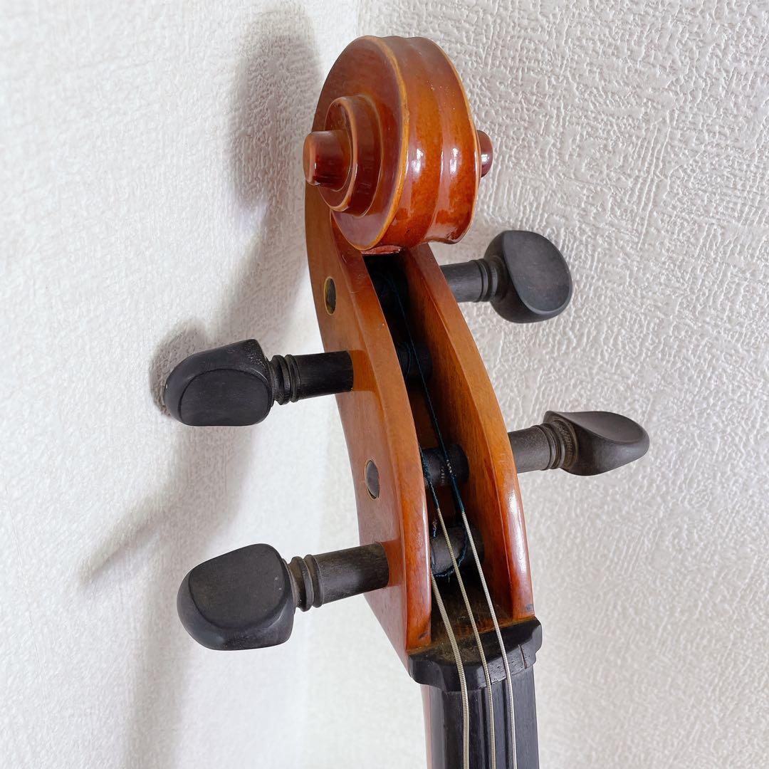 SUZUKI チェロ 4/4 No.72 1977 虎杢が綺麗