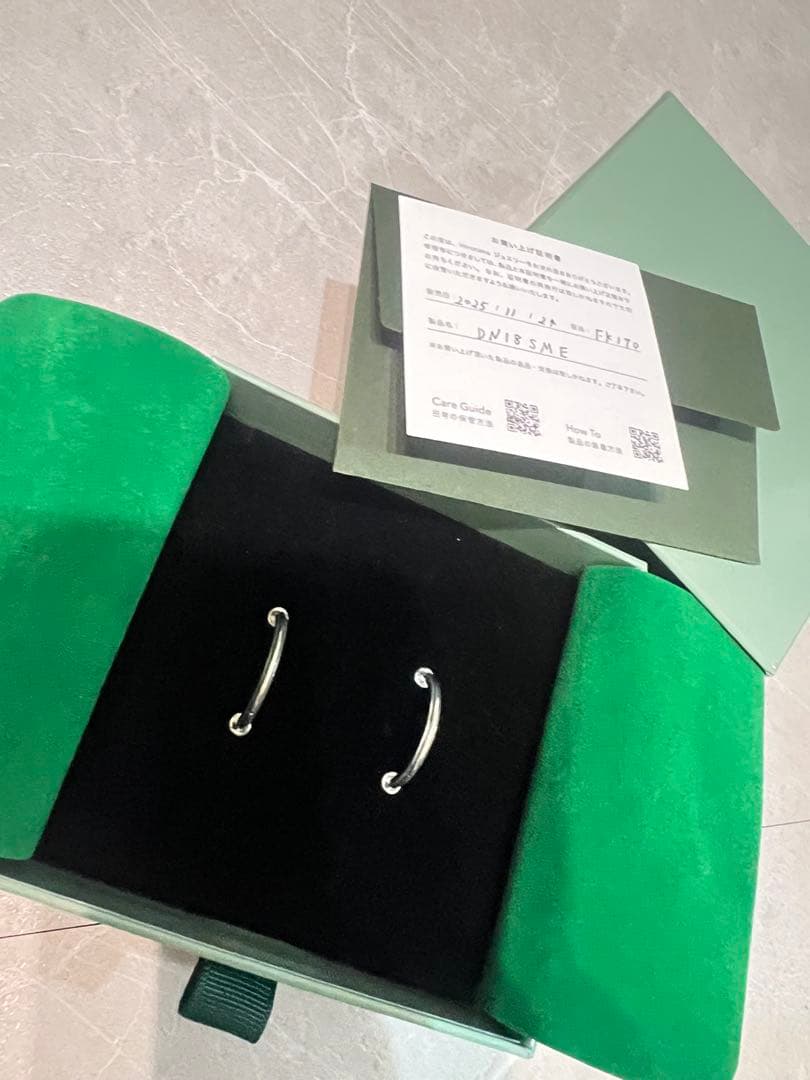 24h限定価格✤Hirotaka　DUNE フープ ピアス Lサイズ