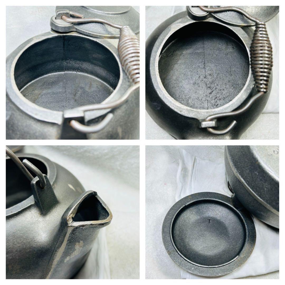 美品未使用　ビンテージ品Lodgeの2.4L 鋳鉄製ケトル