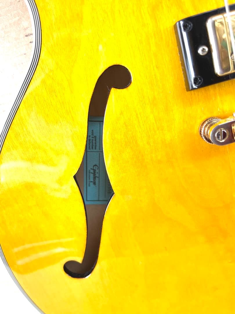 ephiphone shelaton natural セミアコ