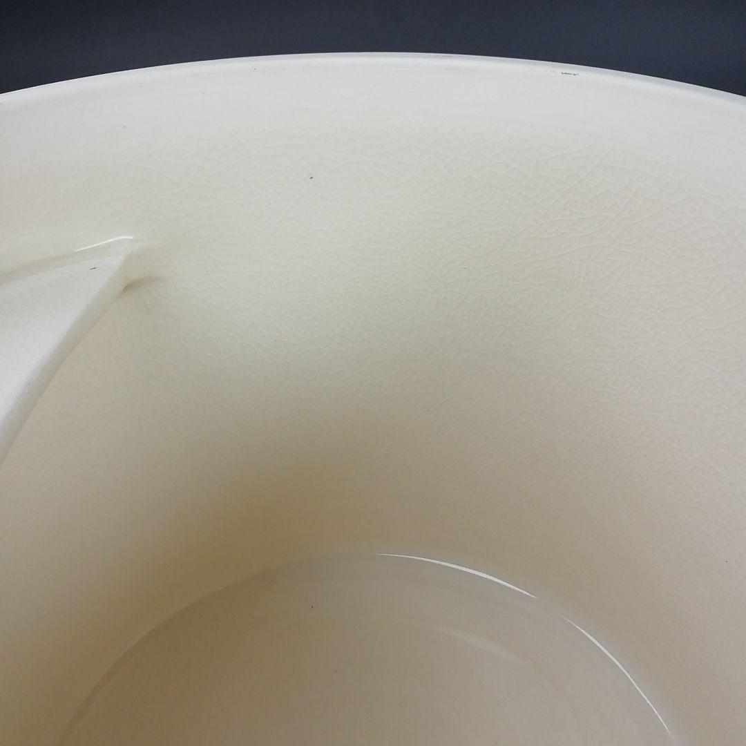 Ｔ８１９　水次　『色絵　つぼつぼ文』『鳴滝窯　橋本城岳 造』　共箱　茶道具