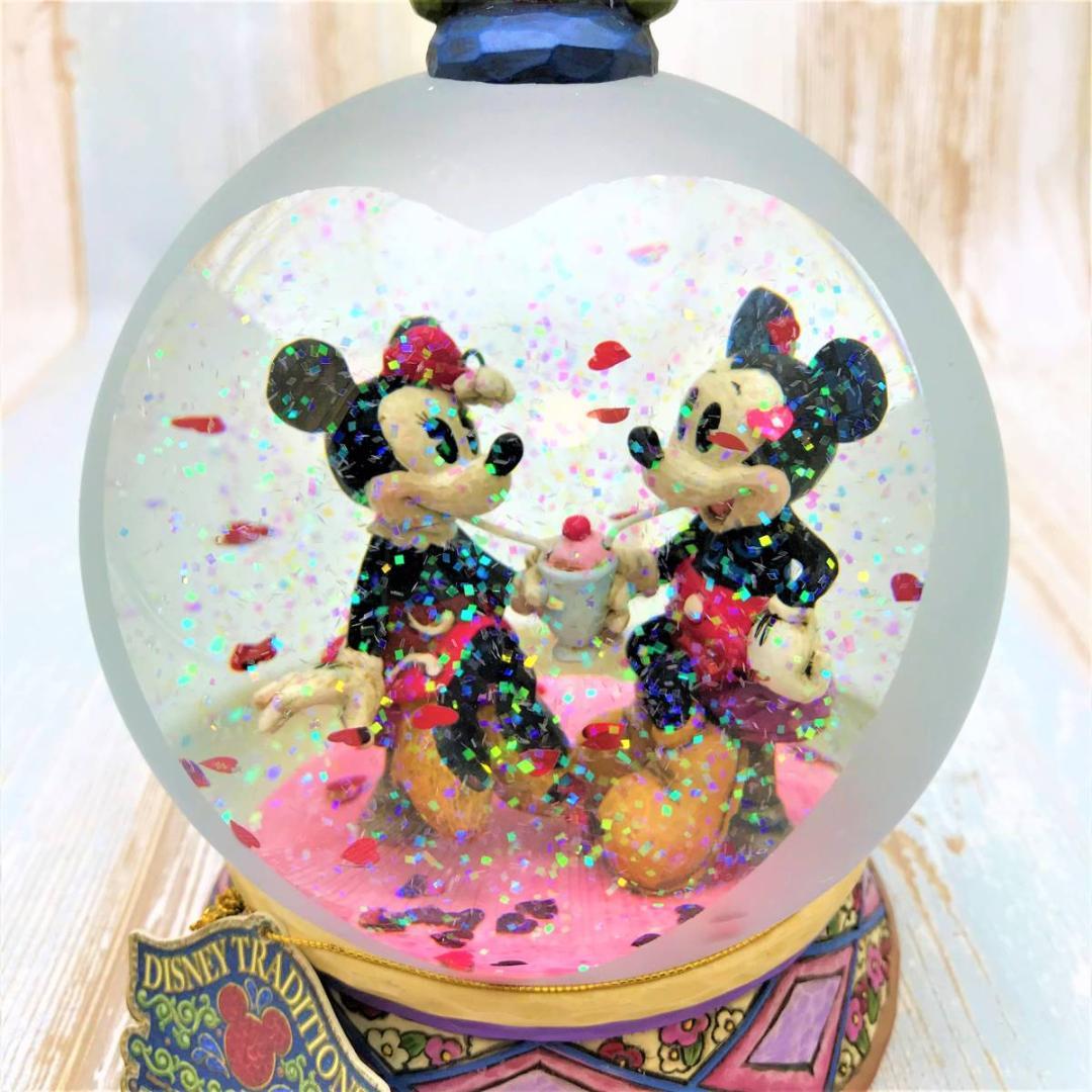 ミッキーマウス＆ミニーマウス Micky Mouseスノーグローブ スノードーム