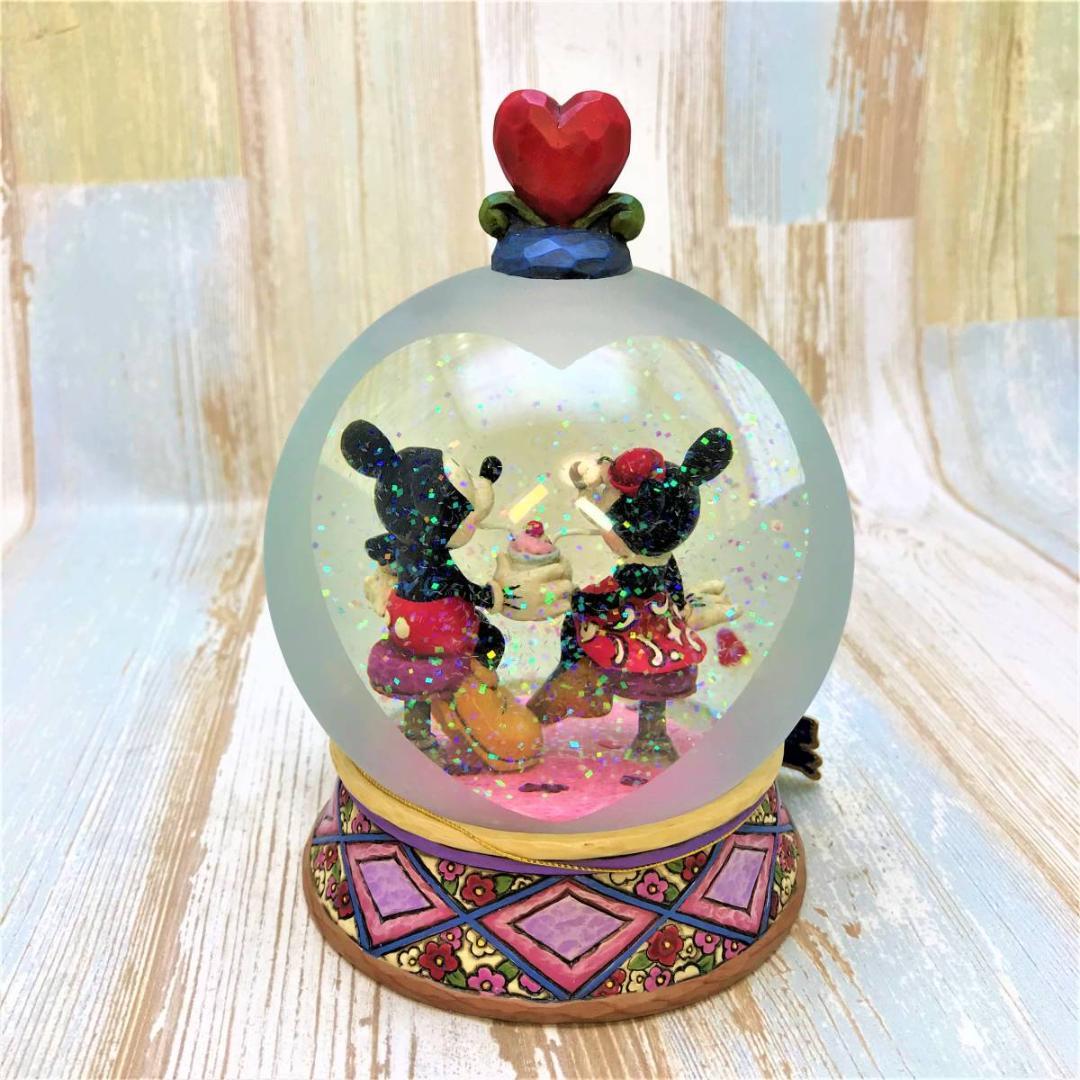 ミッキーマウス＆ミニーマウス Micky Mouseスノーグローブ スノードーム
