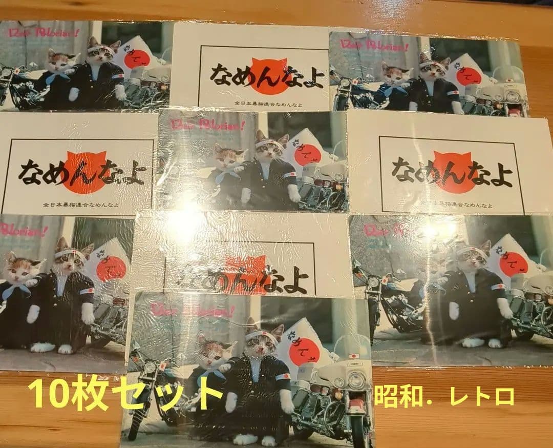 なめネコ　下敷き　10枚セット