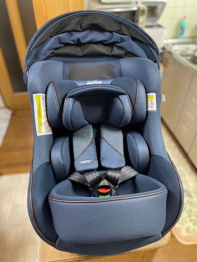 Aprica クルリラ ビッテエックス ネイビー&トラベルベースシステム