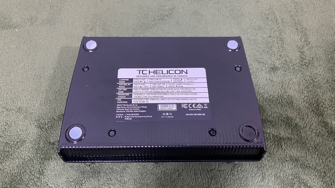 ボーカルエフェクター TC HELICON Play Acoustic