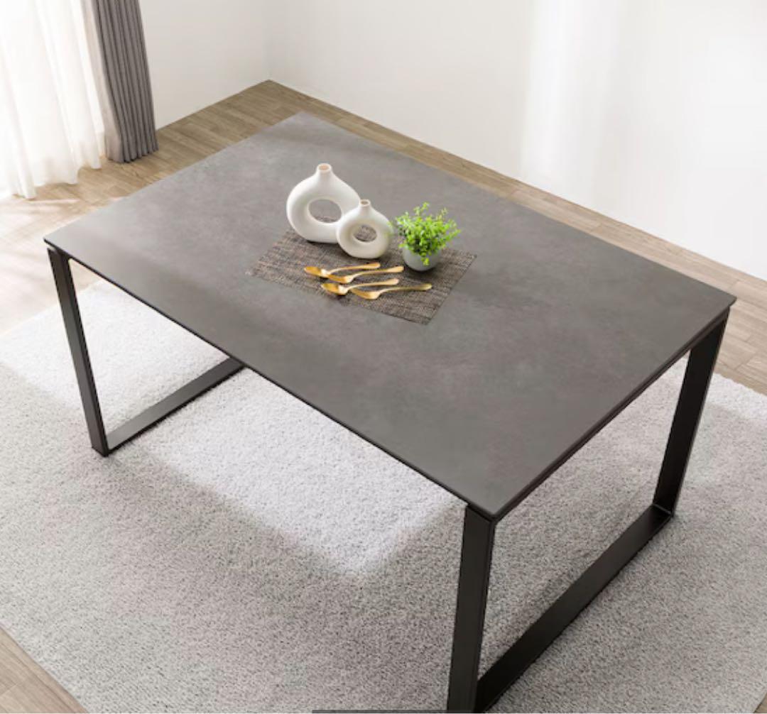 ニトリ 食卓テーブル セラミック天板 2人〜4人用