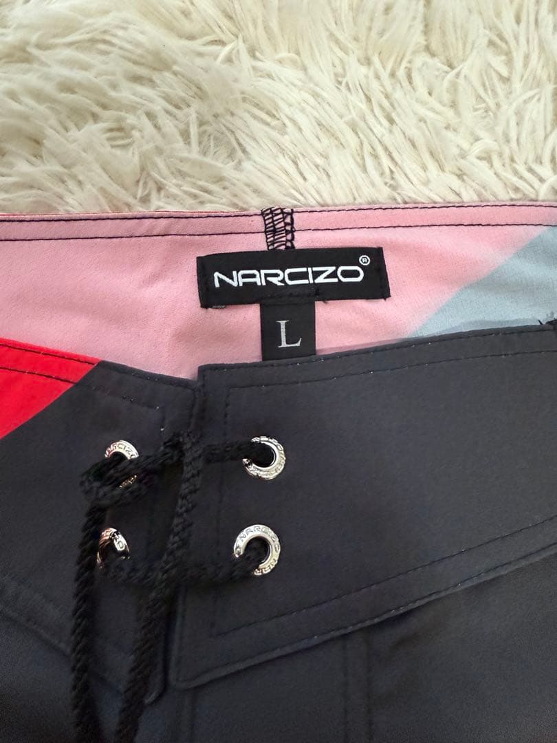 【新品未使用】NARCIZO フィジーク サーフパンツ　Lサイズ