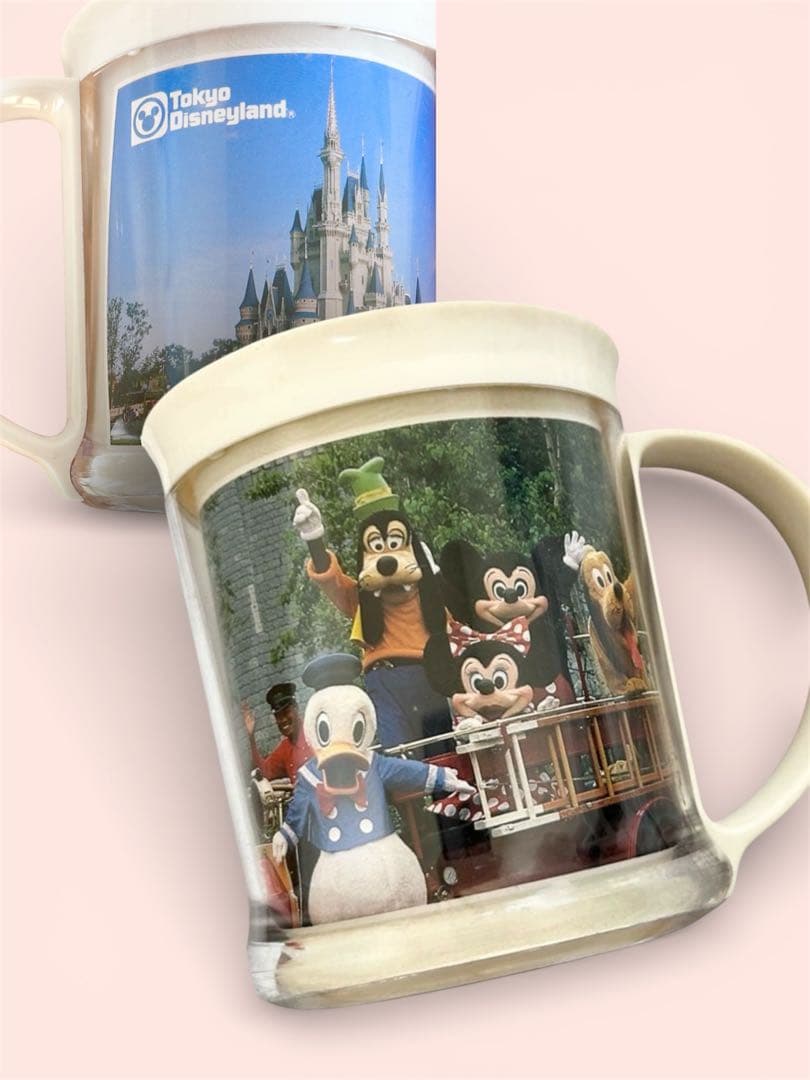 東京ディズニーランド　マグカップ　コップ　シンデレラ城　1983 1984 貴重