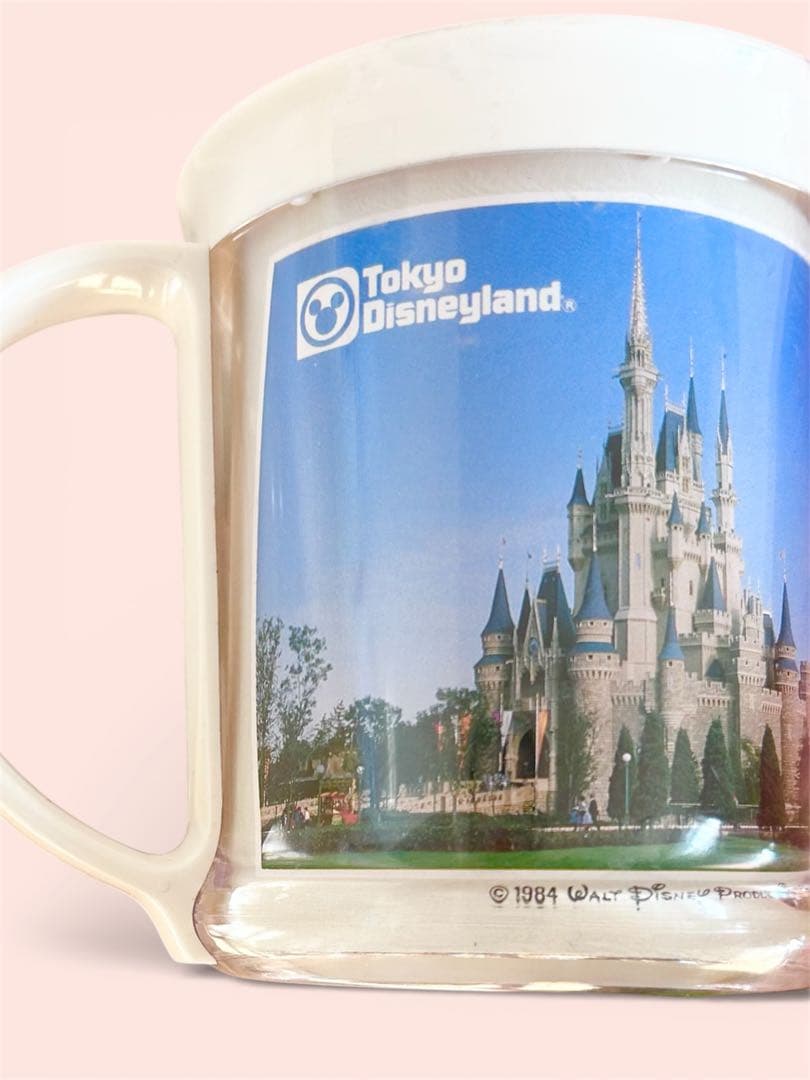 東京ディズニーランド　マグカップ　コップ　シンデレラ城　1983 1984 貴重
