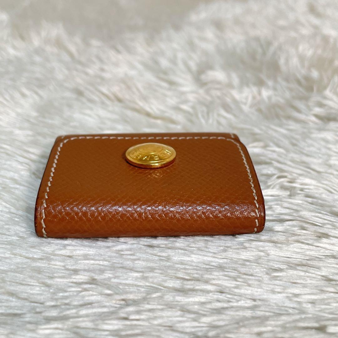 HERMES エルメス レザー 付箋ケース ヴォーエプソン ヴィンテージ